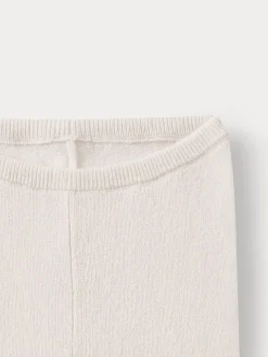 Bonpoint Cashmere Baby Leggings Milk White |Newborn & Baby Socks And Accessories