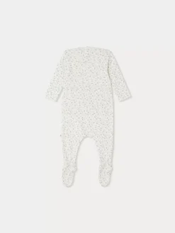 Bonpoint Catia Pajamas Gray Blue |Newborn & Baby Onesies And Pajamas