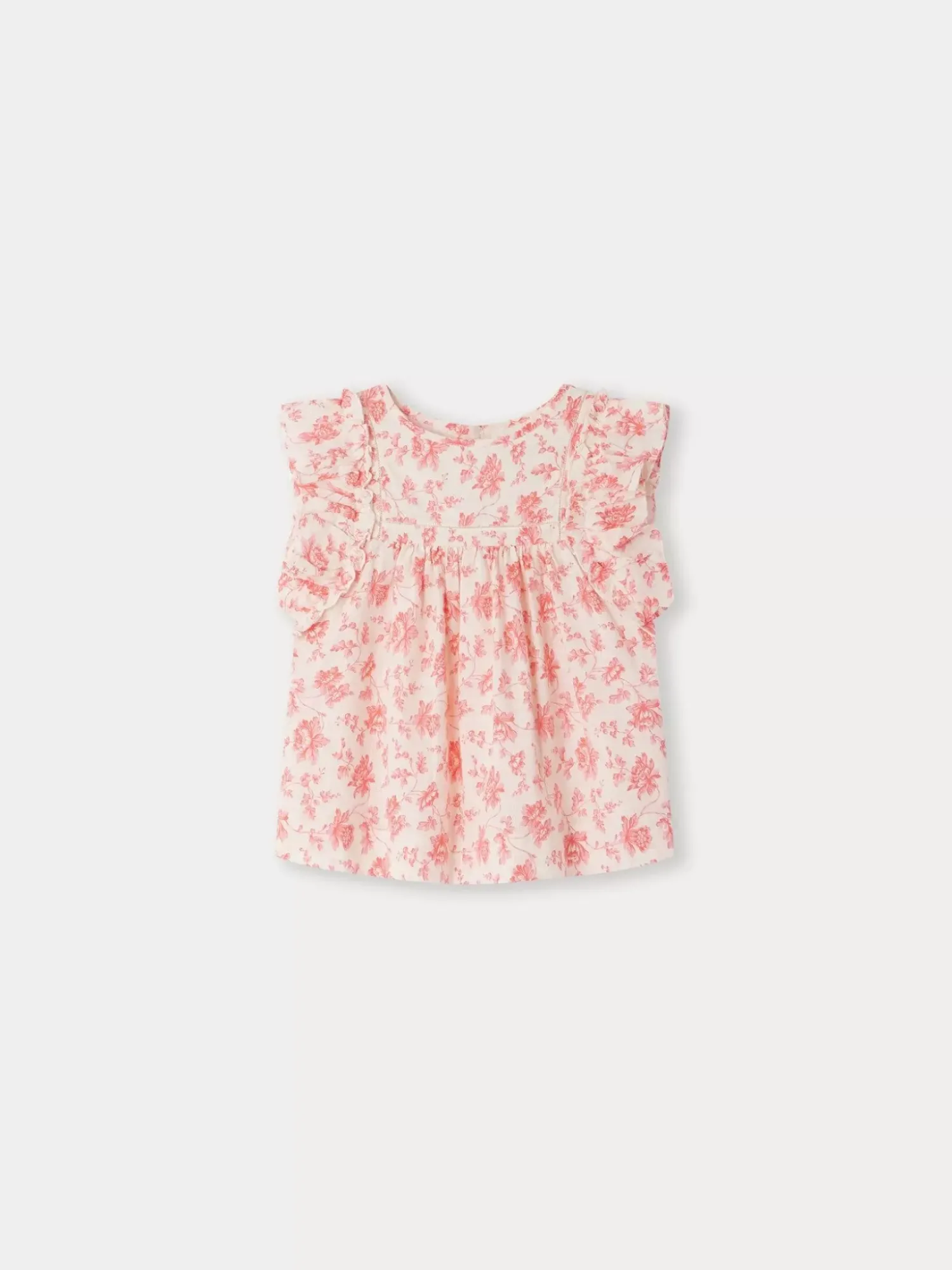 Bonpoint Celene Blouse Raspberry |Child Tops