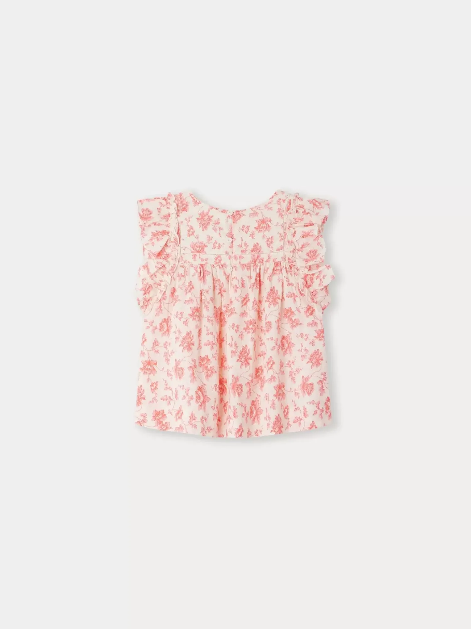 Bonpoint Celene Blouse Raspberry |Child Tops