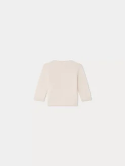 Bonpoint Celly Sweater Pale Pink |Newborn & Baby Sweaters And Cardigans