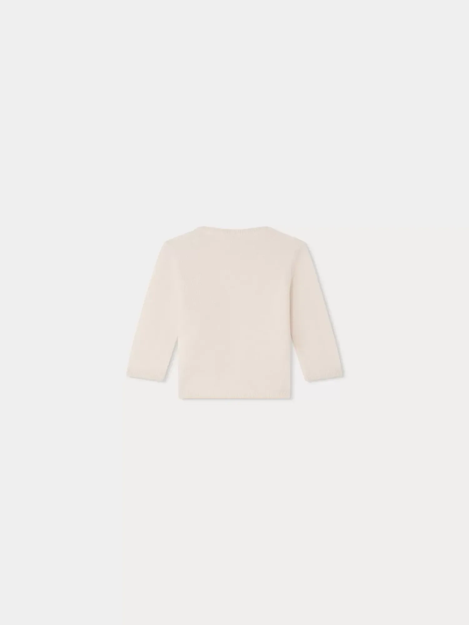 Bonpoint Celly Sweater Pale Pink |Newborn & Baby Sweaters And Cardigans