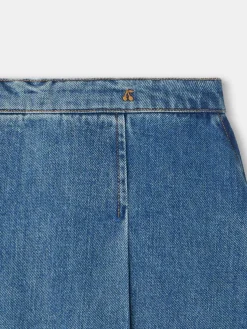Bonpoint Cerena Skirt Light Denim |Child Skirts