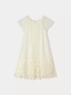 Bonpoint Charlotte Party Dress Banana |Child Dresses