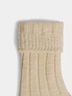 Bonpoint Chaussettes Bethine Naturel |Newborn & Baby Leggings, Socks, And Tights