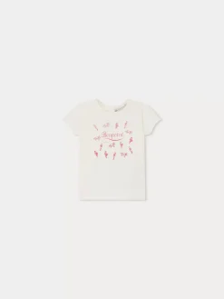Bonpoint Cira T-Shirt Milk White |Newborn & Baby Tops