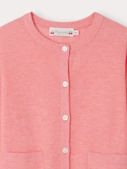 Bonpoint Clarisse Cardigan Pink Blush |Child Cardigans And Sweaters