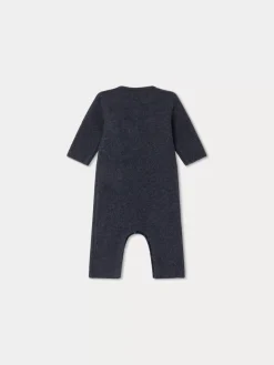 Bonpoint Combinaison Babylou Bleu Orage |Newborn & Baby Sets And Jumpsuits