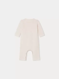 Bonpoint Combinaison Babylou Rose Pale |Newborn & Baby Sets And Jumpsuits