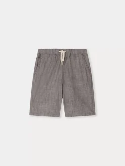 Bonpoint Conway Shorts Slate Gray |Child Bottoms