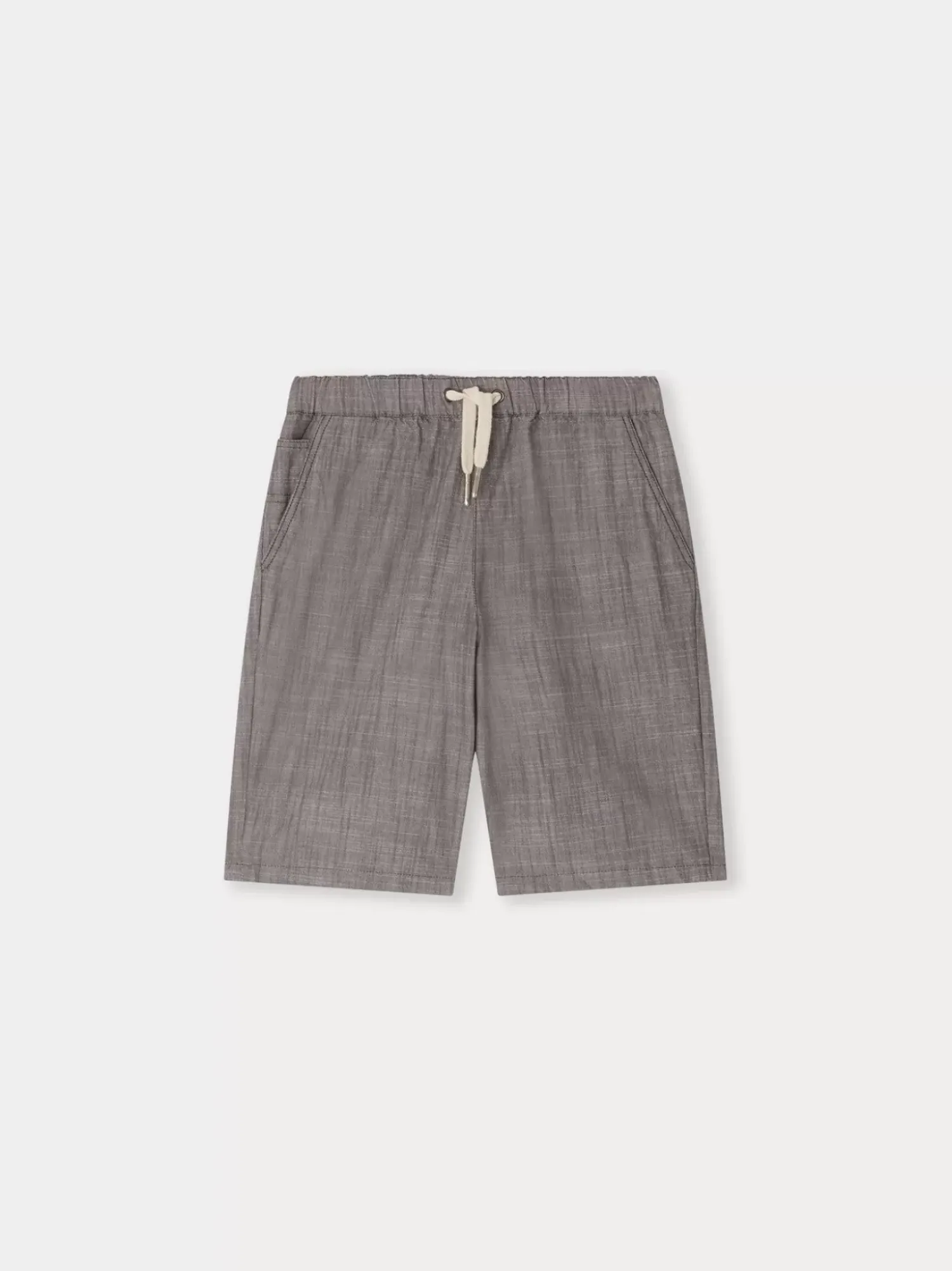 Bonpoint Conway Shorts Slate Gray |Child Bottoms