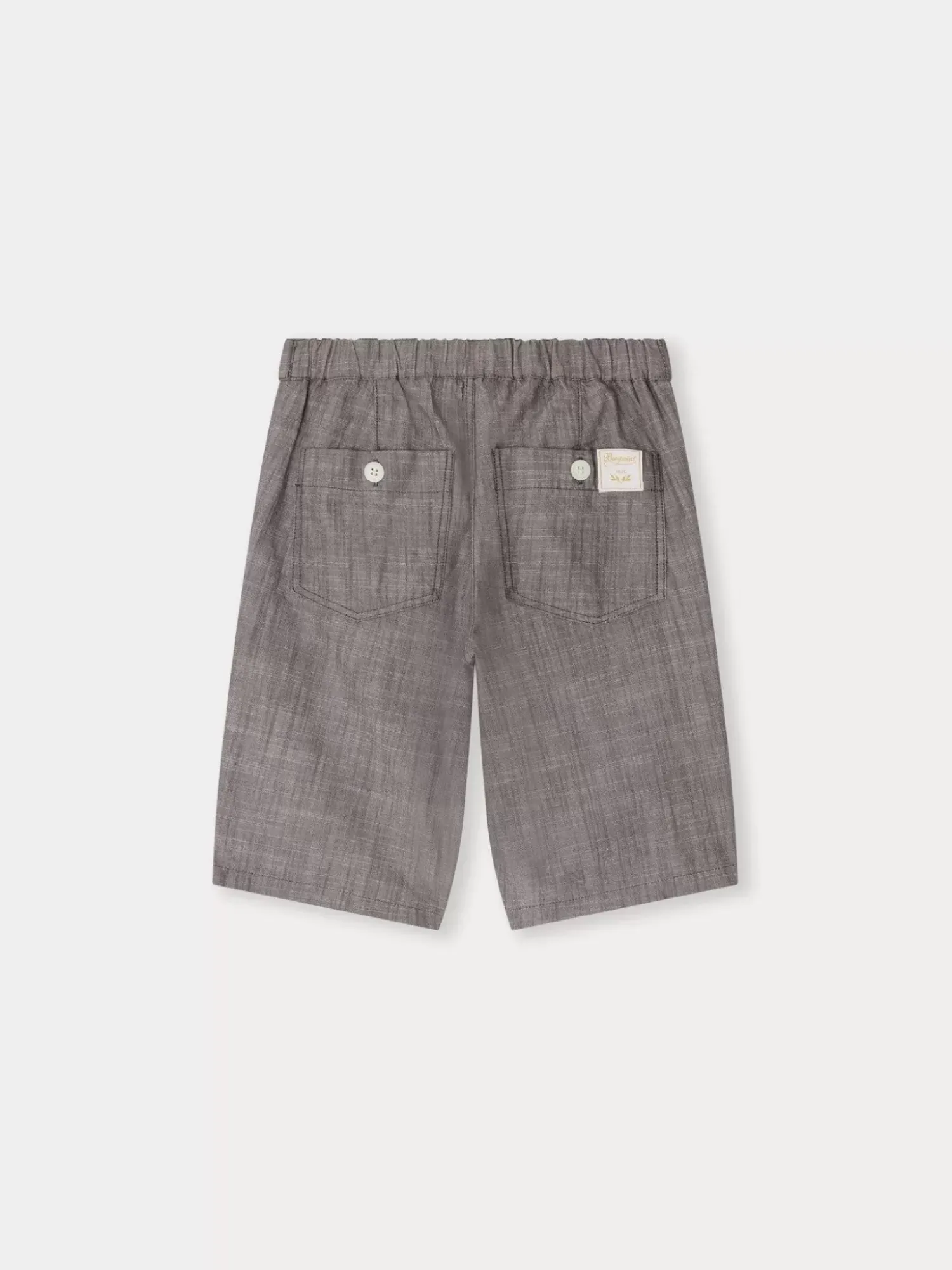 Bonpoint Conway Shorts Slate Gray |Child Bottoms