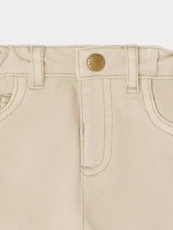 Bonpoint Cookie Pants Stone |Newborn & Baby Bloomers, Shorts, And Pants