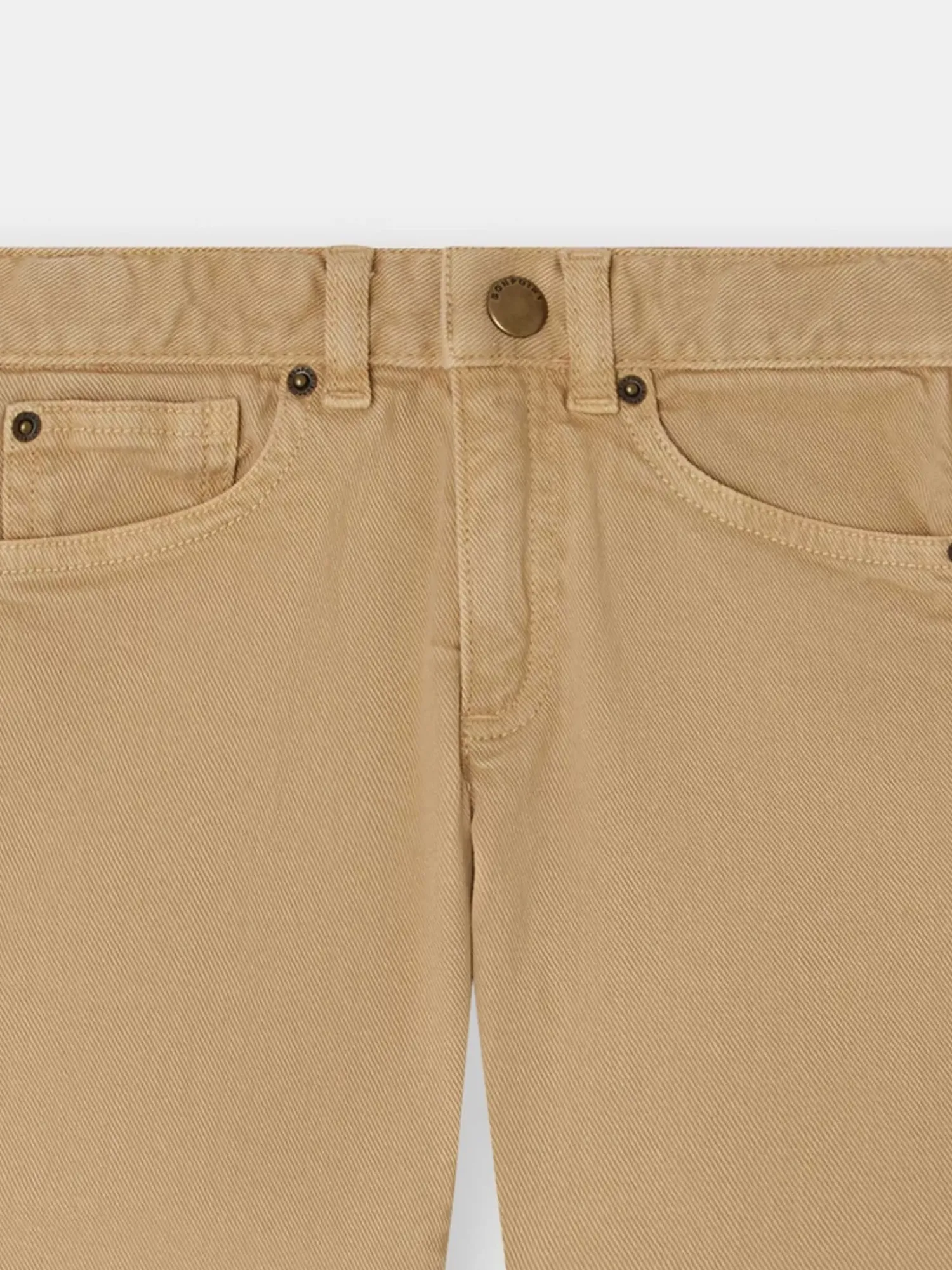 Bonpoint Corey Bermuda Shorts Sand |Child Bottoms