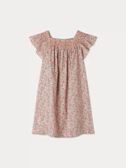 Bonpoint Coryse Dress Coral |Child Dresses