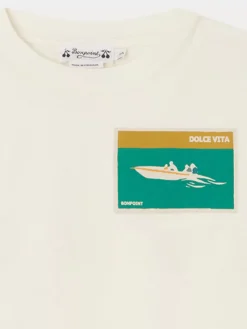 Bonpoint Daan T-Shirt Milk White |Child Tops