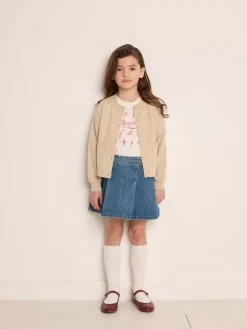 Bonpoint Dabara Cardigan String |Child Cardigans And Sweaters