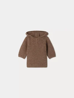 Bonpoint Dali Burnoose Praline |Newborn & Baby Outerwear