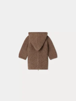 Bonpoint Dali Burnoose Praline |Newborn & Baby Outerwear
