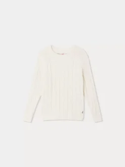 Bonpoint Dalton Sweater Ecru |Child Cardigans And Sweaters