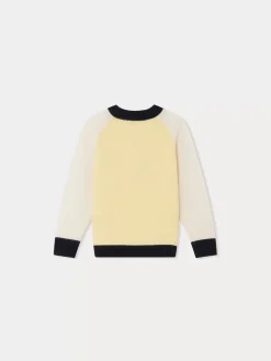 Bonpoint Damian Sweater Yellow |Child Cardigans And Sweaters
