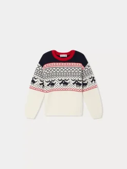 Bonpoint Danael Sweater Navy |Child Cardigans And Sweaters