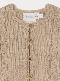 Bonpoint Dangelou Set Sand |Newborn & Baby Sets And Jumpsuits