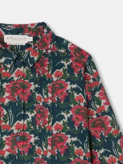 Bonpoint Daniela Blouse Fuchsia Pink |Child Tops