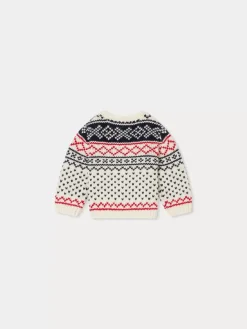 Bonpoint Dayana Cardigan Navy |Newborn & Baby Sweaters And Cardigans