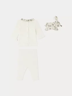 Bonpoint Denice Set Milk White |Newborn & Baby Sets And Jumpsuits