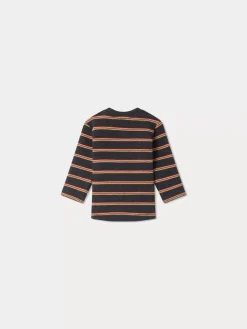 Bonpoint Denjamine Sweatshirt Mottled Grey |Newborn & Baby Sweaters And Cardigans