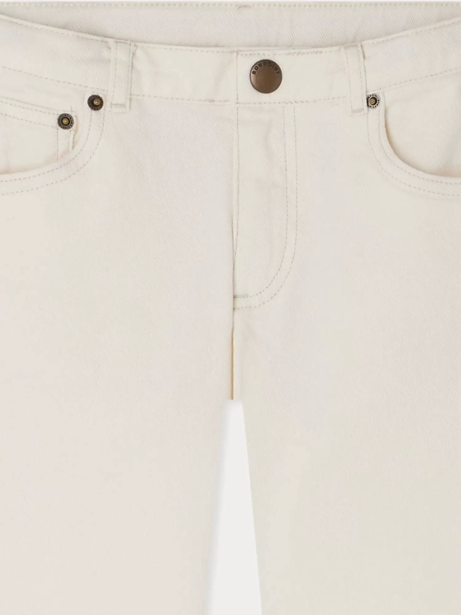 Bonpoint Dewey Pants Milk White |Child Bottoms