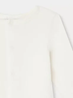 Bonpoint Dino Bodysuit Milk White |Newborn & Baby Sets And Jumpsuits