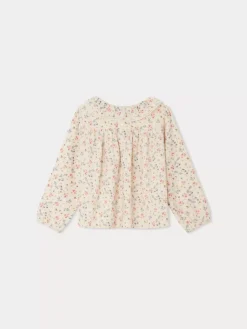 Bonpoint Dixie Blouse Camellia Pink |Child Tops
