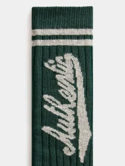 Bonpoint Doby Socks Green |Child Socks And Underwear