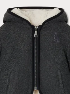 Bonpoint Dolovan Sweatshirt Licorice |Newborn & Baby Sweaters And Cardigans