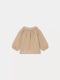 Bonpoint Domino Blouse Ivory |Newborn & Baby Tops