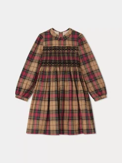 Bonpoint Donatelle Dress Camel |Child Dresses