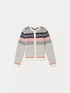 Bonpoint Dothilba Cardigan Navy |Child Cardigans And Sweaters