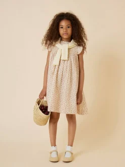 Bonpoint Dress Beige |Child Dresses