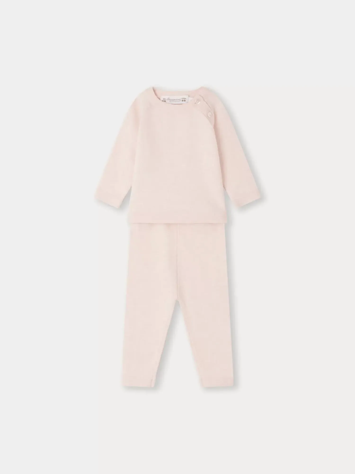 Bonpoint Ensemble Timi Rose Poudre |Newborn & Baby Sets And Jumpsuits