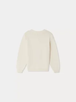Bonpoint Fabion Sweater Ecru |Child Cardigans And Sweaters