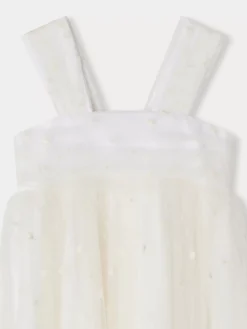 Bonpoint Fantasy Dress Milk White |Child Dresses