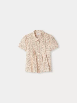 Bonpoint Fiammetta Blouse Beige |Child Tops