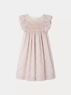 Bonpoint Fiorella Dress Pink Blush |Child Dresses