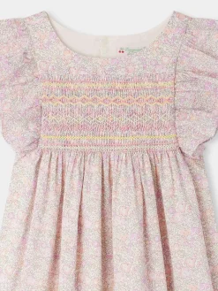 Bonpoint Fiorella Dress Pink Blush |Child Dresses