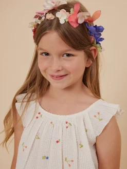 Bonpoint Fleurice Headband Multicolored |Child Accessories