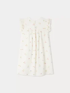 Bonpoint Florentine Dress Milk White |Child Dresses