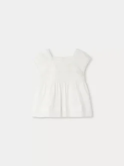 Bonpoint Flower Blouse Milk White |Child Tops