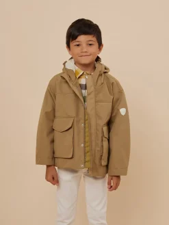 Bonpoint Frisky Parka Caramel |Child Coats And Outerwear